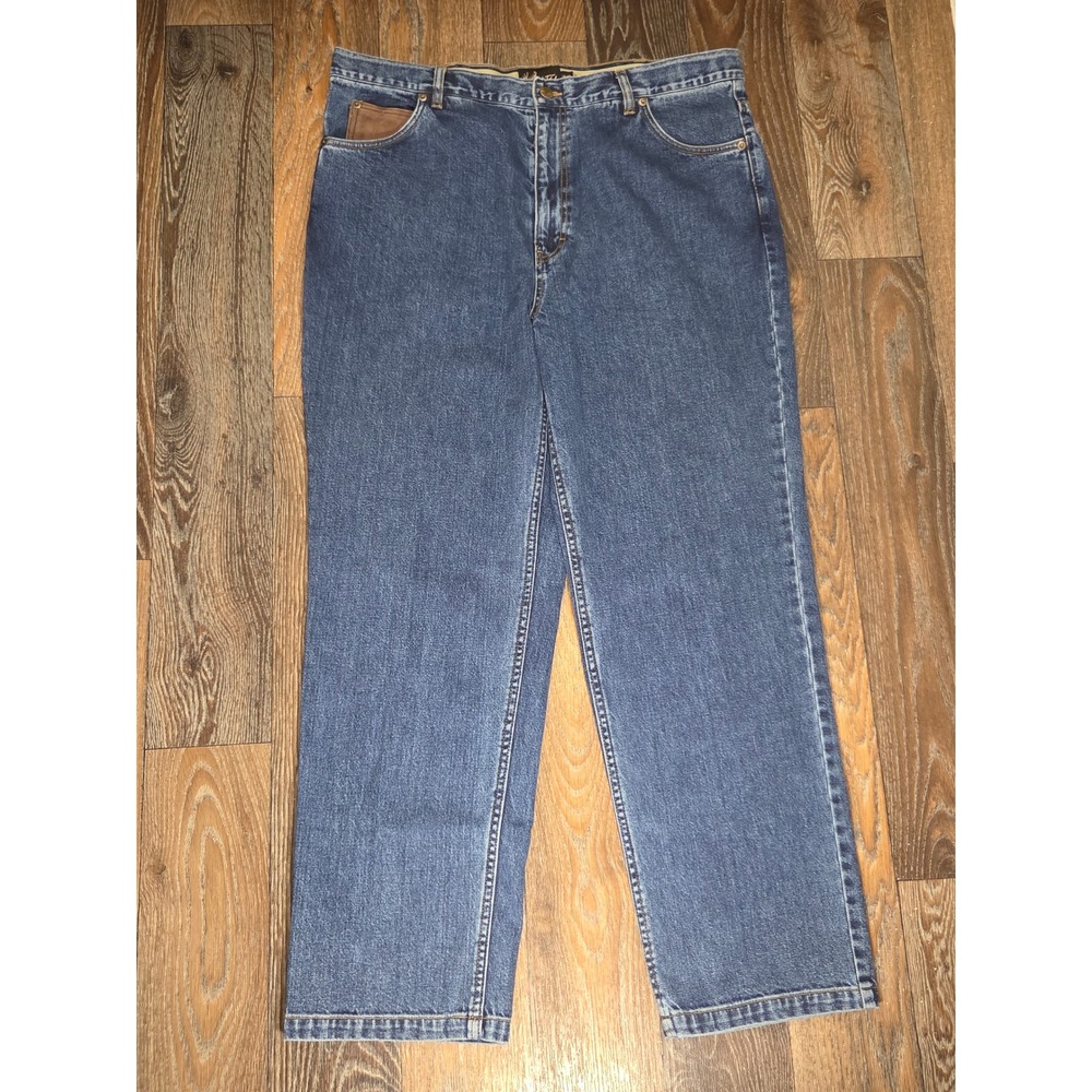 Dick Idol Mens Straight Leg Denim Jeans Medium Wash Blue W40 L30
